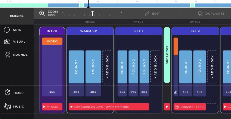 Creating a class takes a lot of time and planning.  With Class Builder, you can craft your masterpiece with royalty-free music, on-screen graphics and cue notes in a fast drag-and-drop way. 