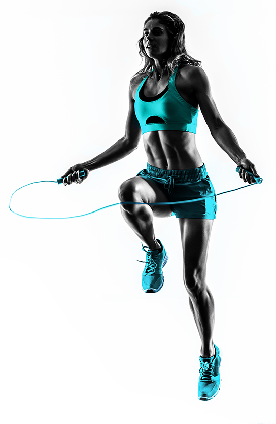 woman Skipping rope